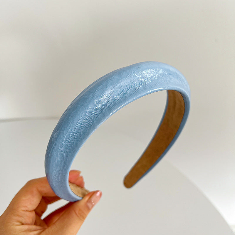 Diadema de esponja de cuero al por mayor